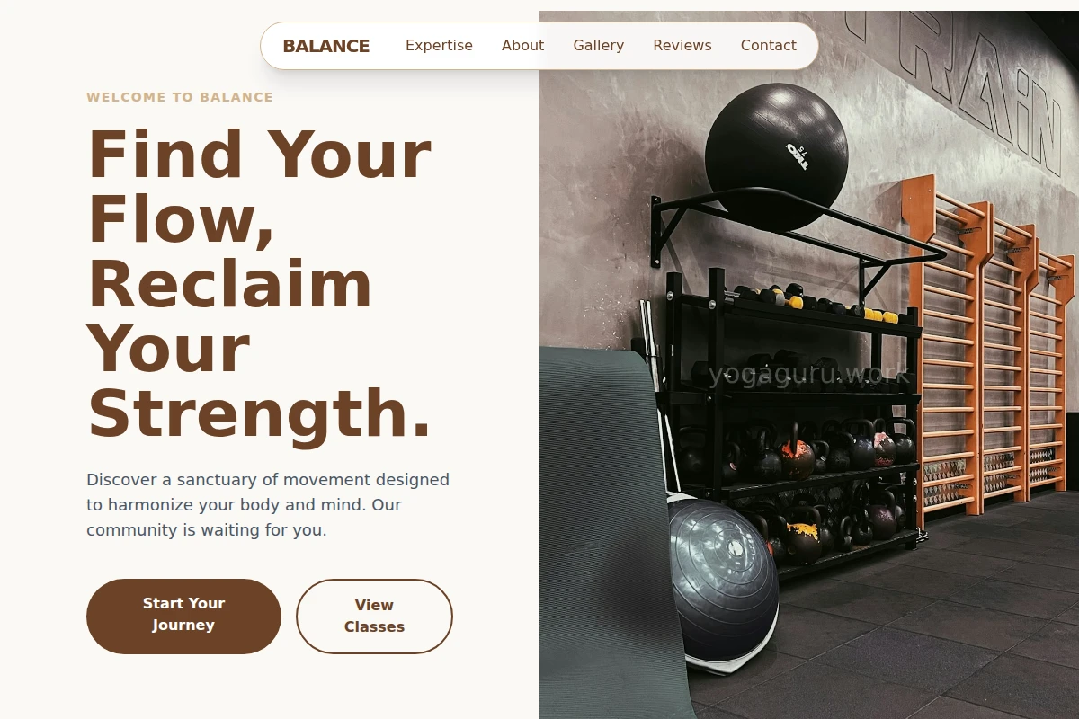 Balance Fitness Studio