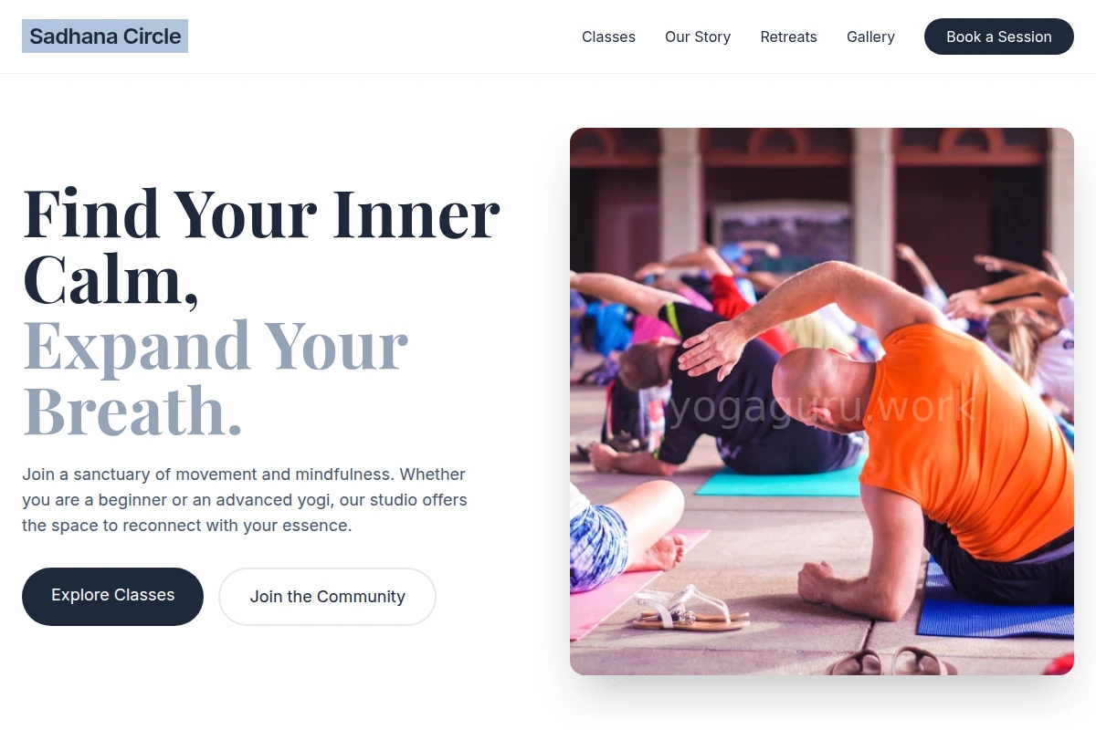 Harmony Yoga Studio