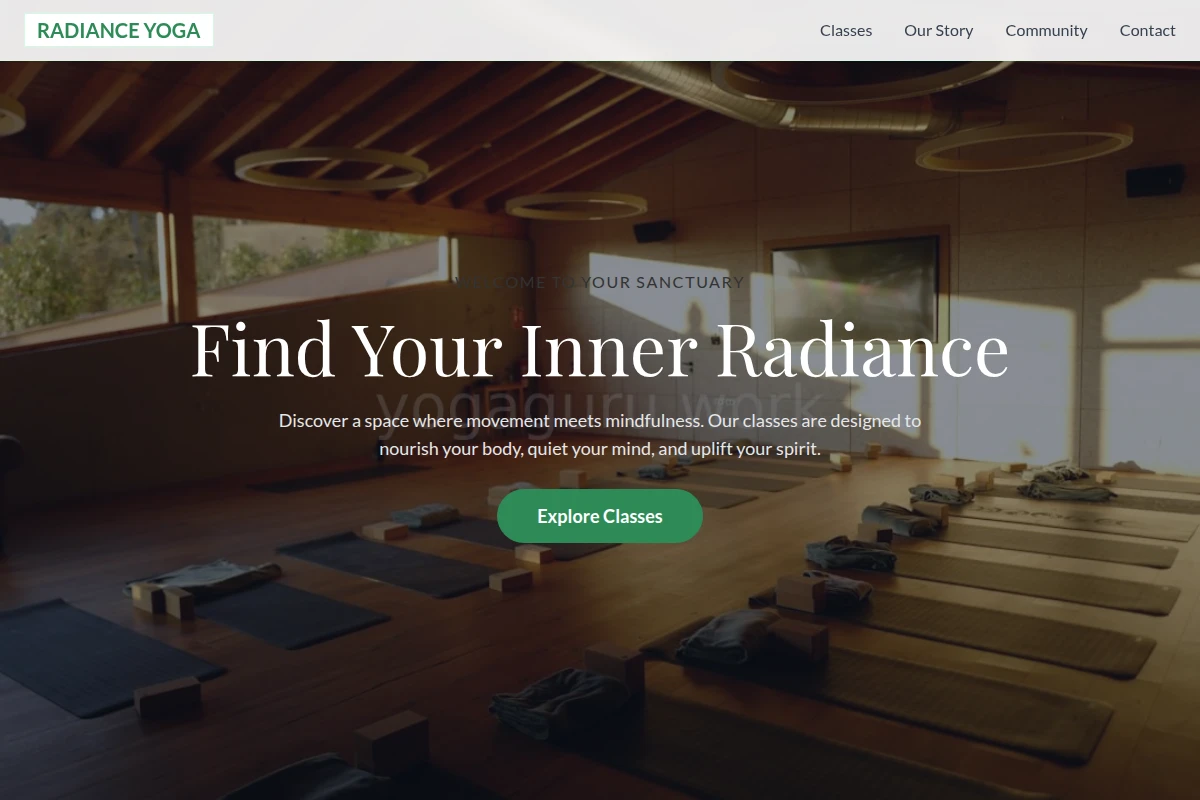 Radiance Yoga Studio