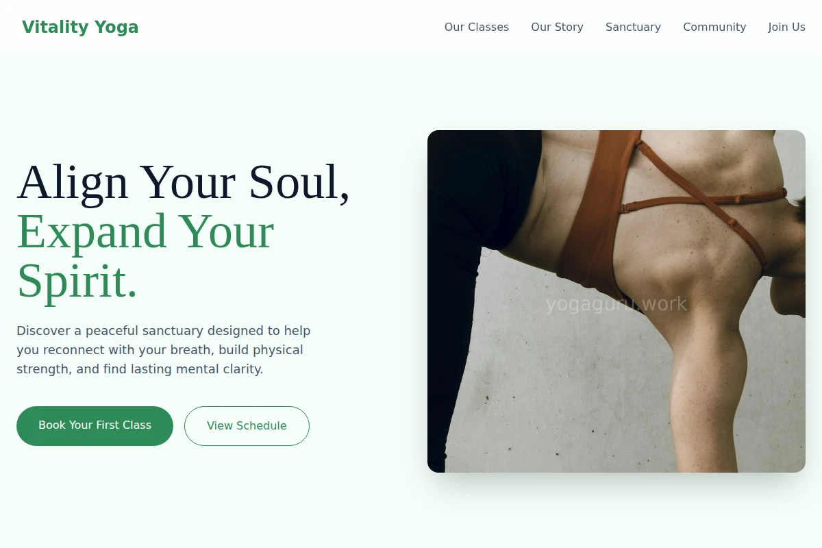 Vitality Yoga Studio
