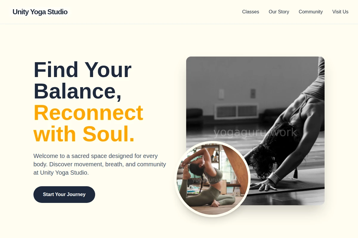 Unity Yoga Studio