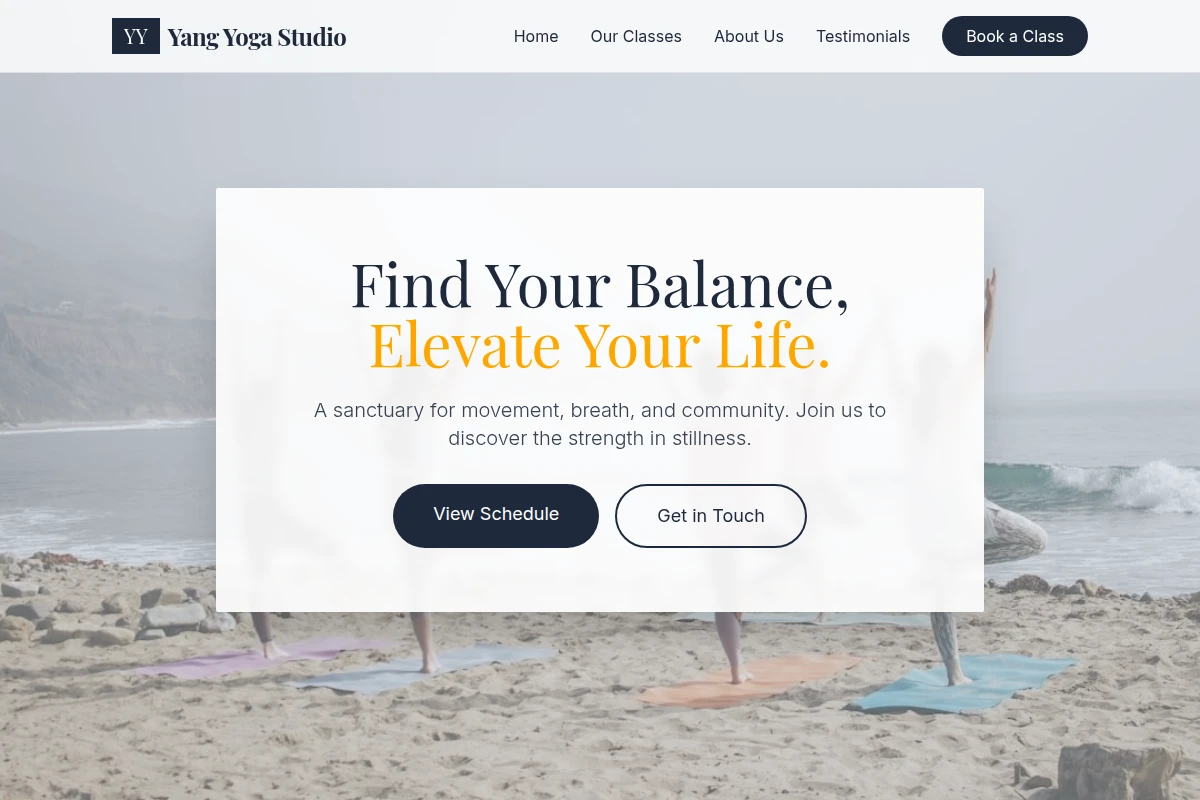 Yang Yoga Studio