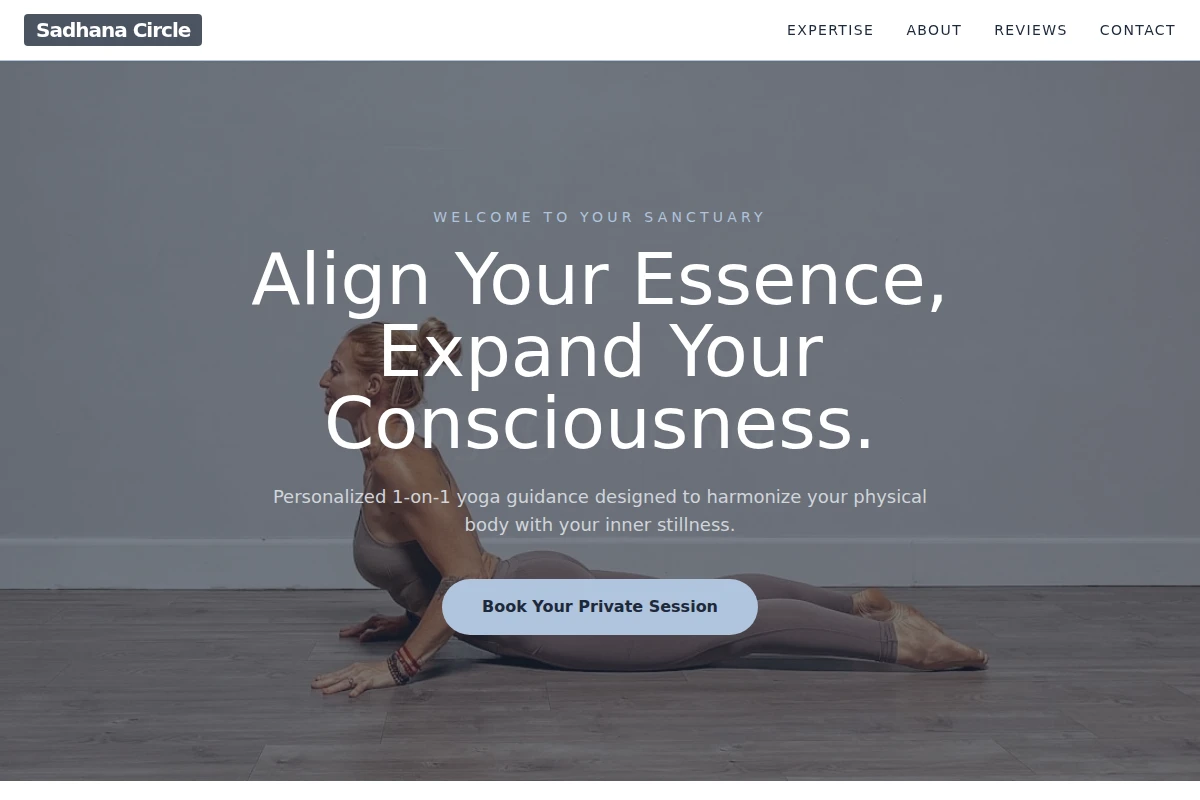Alignment Yoga Teacher