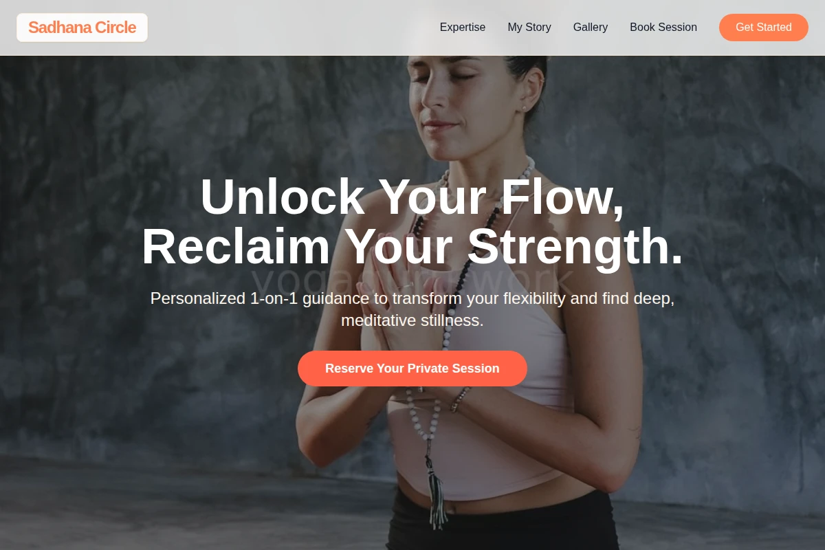 Flexibility Yoga Teacher
