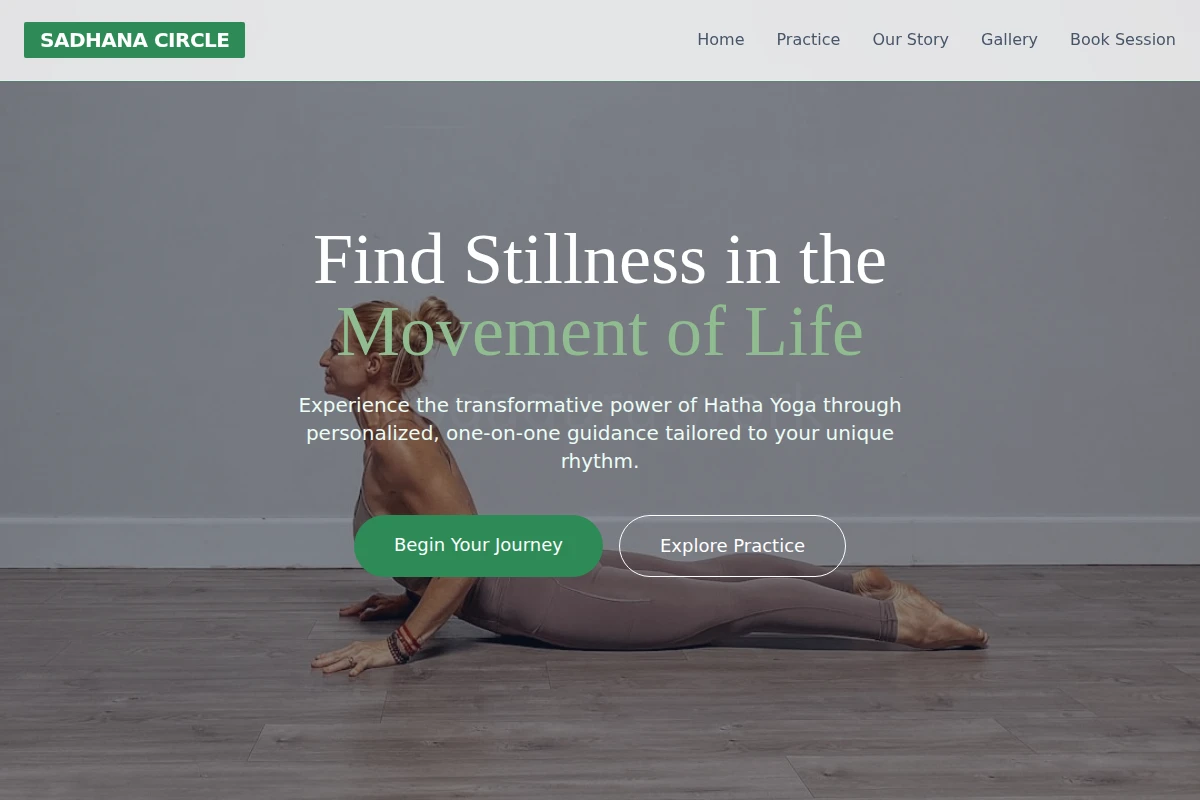 Hatha Yoga Teacher